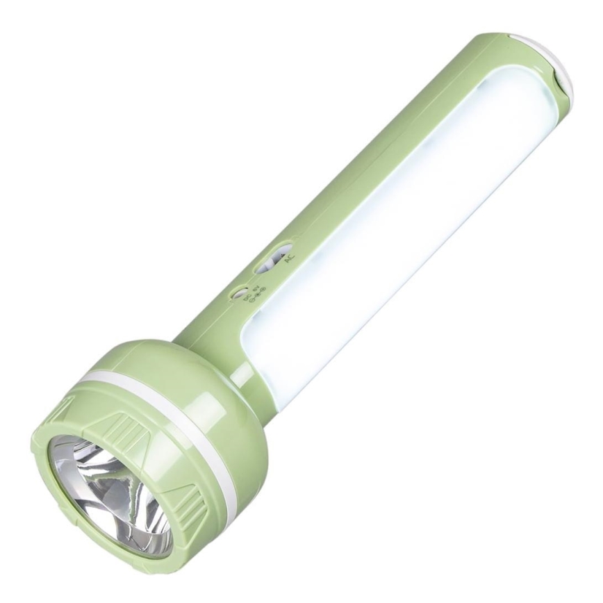 Светодиодный аккумуляторный фонарик LED/1W/230V 330 блестящий 1000 mAh