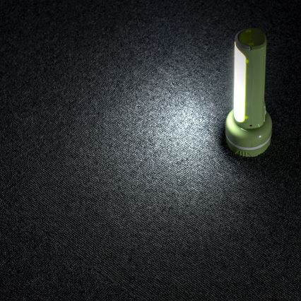 Светодиодный аккумуляторный фонарик LED/1W/230V 330 блестящий 1000 mAh