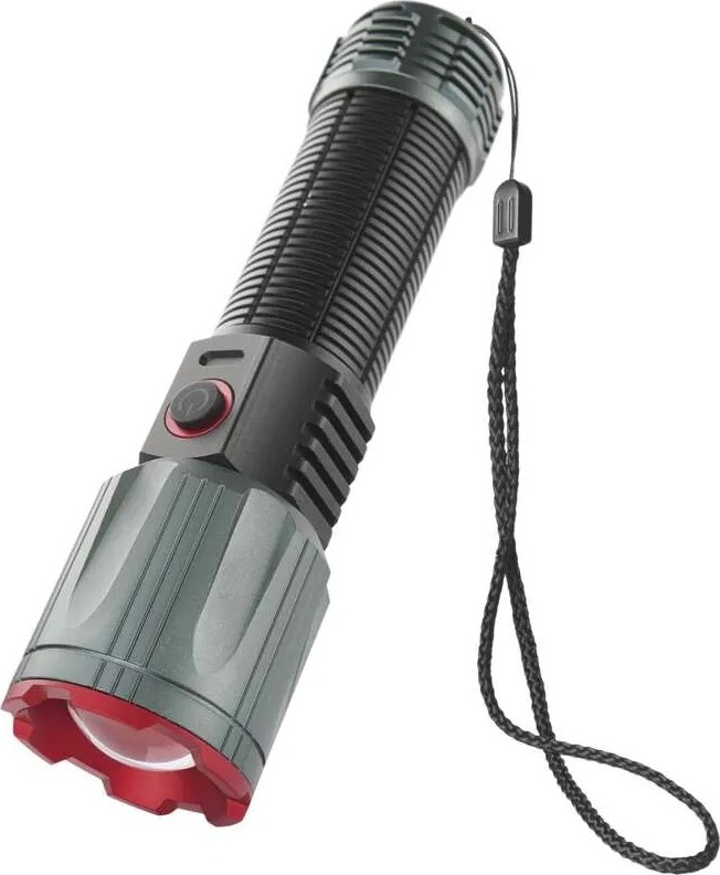 Светодиодный аккумуляторный металлический фонарь LED/5V 3000 блестящий 5000 mAh IP43