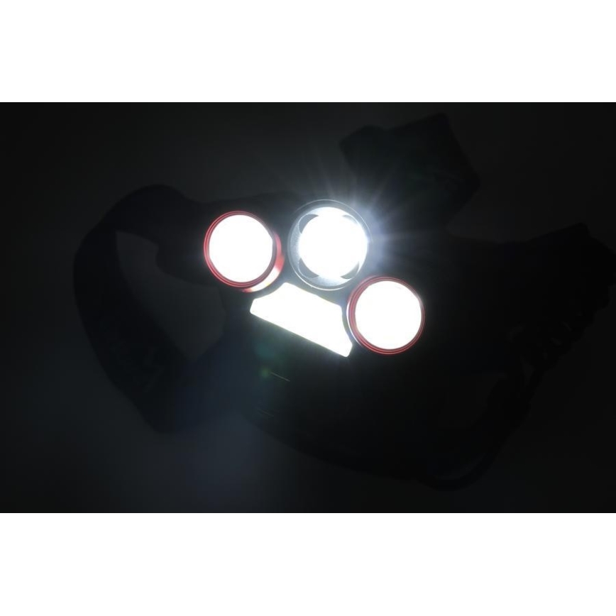 Светодиодный аккумуляторный налобный фонарь LED/USB 670 лм