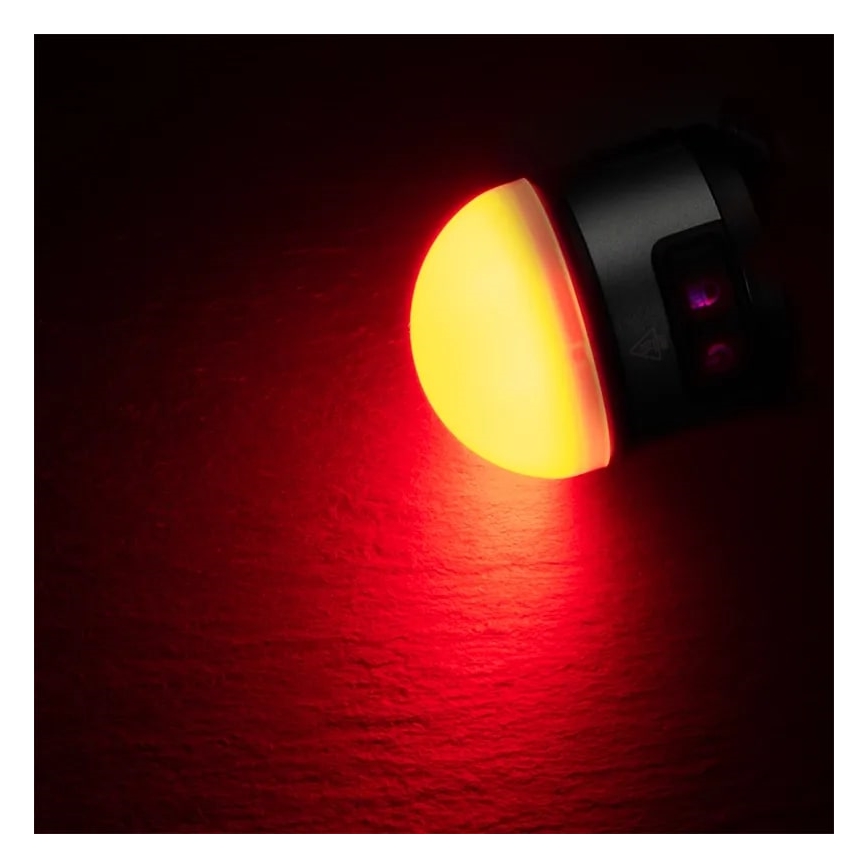 Светодиодный аккумуляторный налобный фонарь с регулированием яркости LED/8W/5V IP42 210 лм 800 mAh