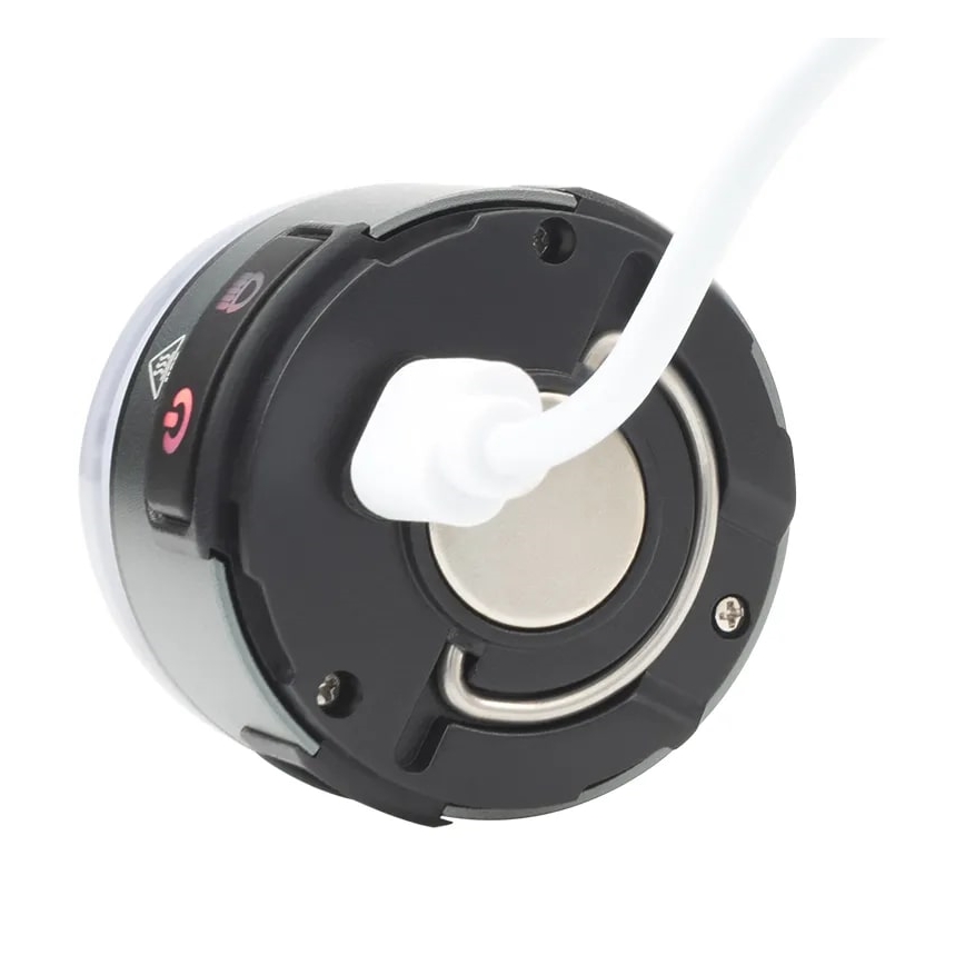Светодиодный аккумуляторный налобный фонарь с регулированием яркости LED/8W/5V IP42 210 лм 800 mAh