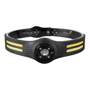 Светодиодный аккумуляторный налобный фонарь с красным светом USB LED/3W/5V IP43 470 блестящий 5 ч 650 mAh