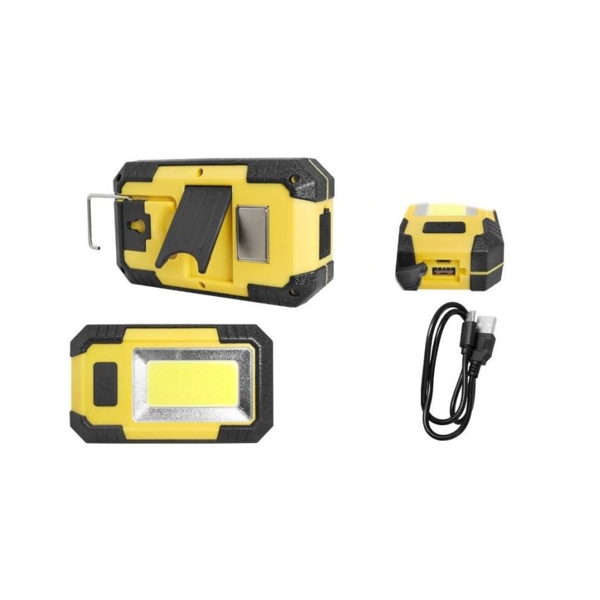 Светодиодный аккумуляторный прожектор LED/10W/4000 mAh 6000K IP44