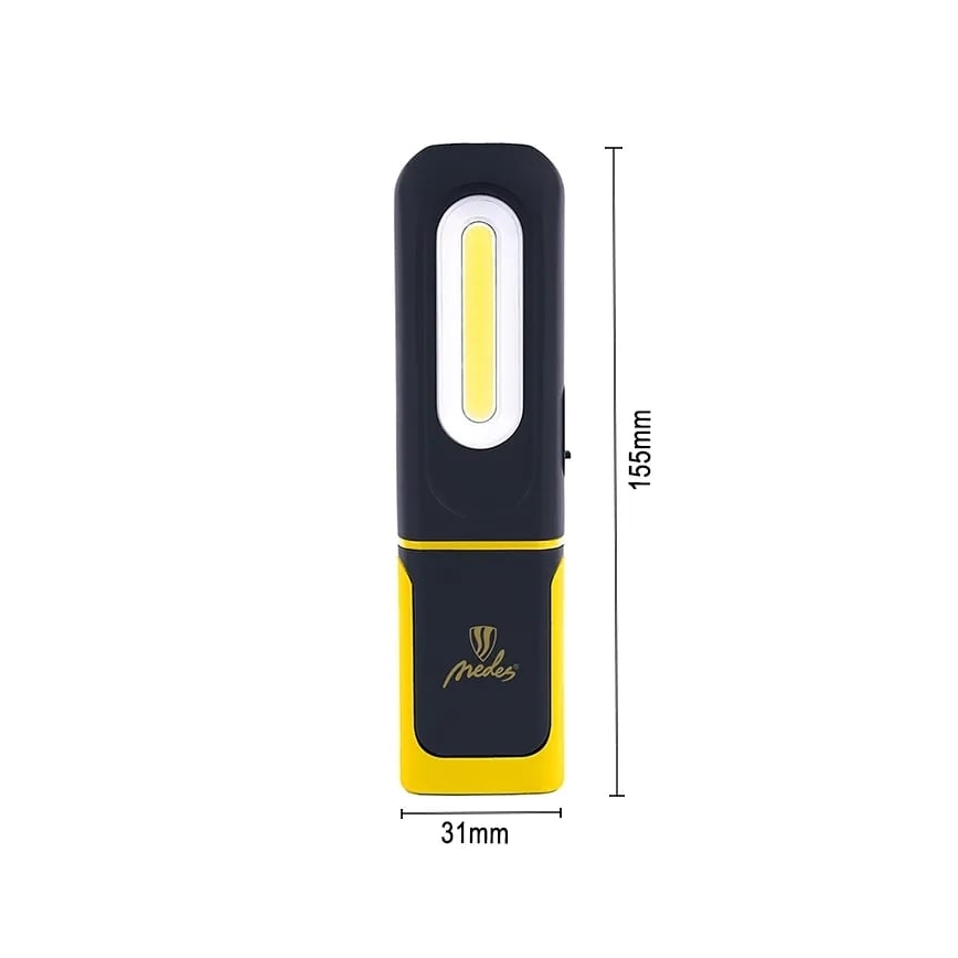 Светодиодный аккумуляторный рабочий фонарь с регулированием яркости LED/8W/5V IP44 420 лм 1200 mAh
