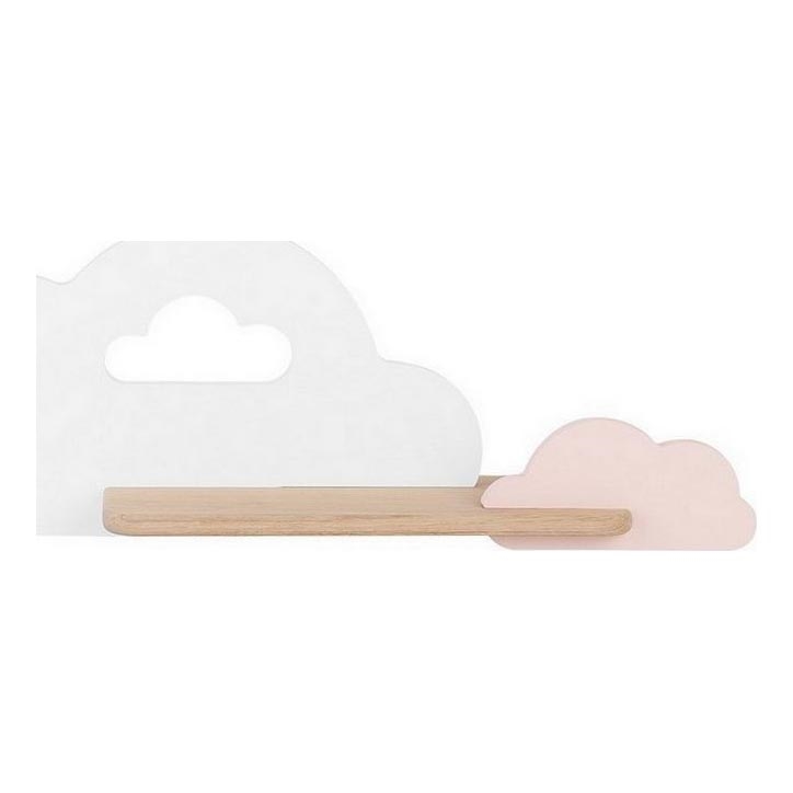 Светодиодный детский настенный светильник с полкой CLOUD LED/5W/230V белый/розовый