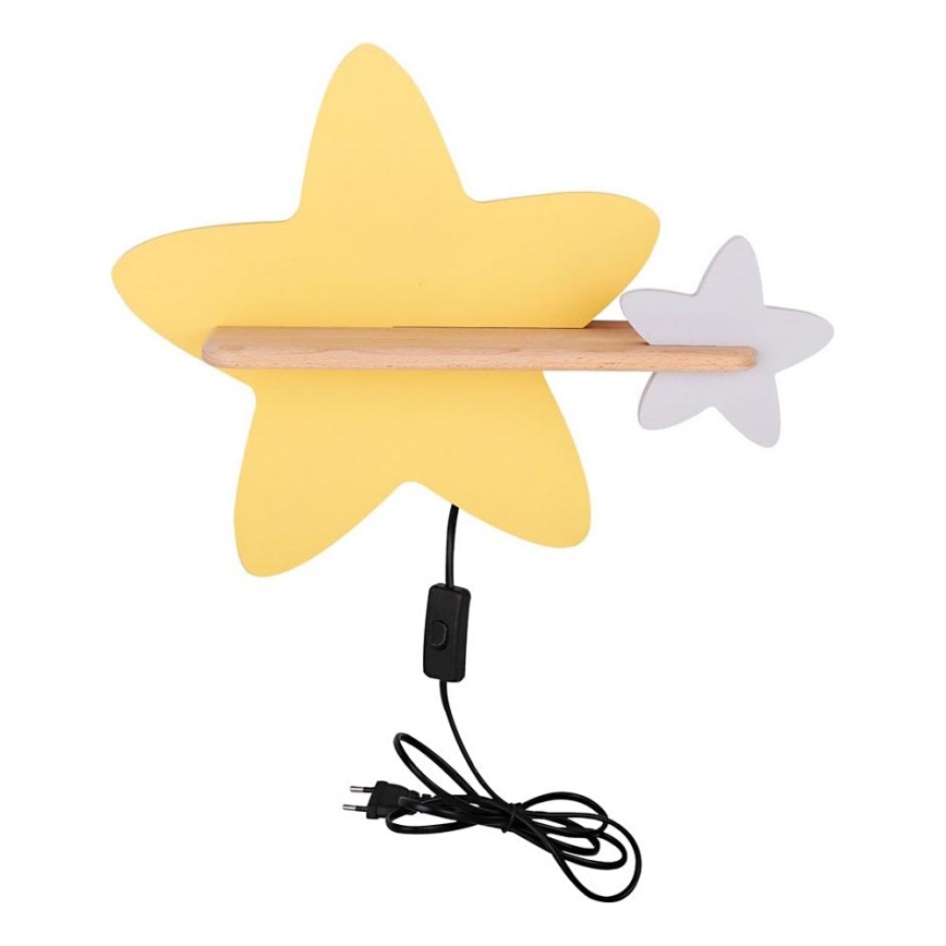 Светодиодный детский настенный светильник с полкой STAR LED/5W/230V