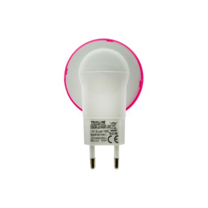 Светодиодный детский ночник с датчиком освещенности LED/0,5W/230V поганка