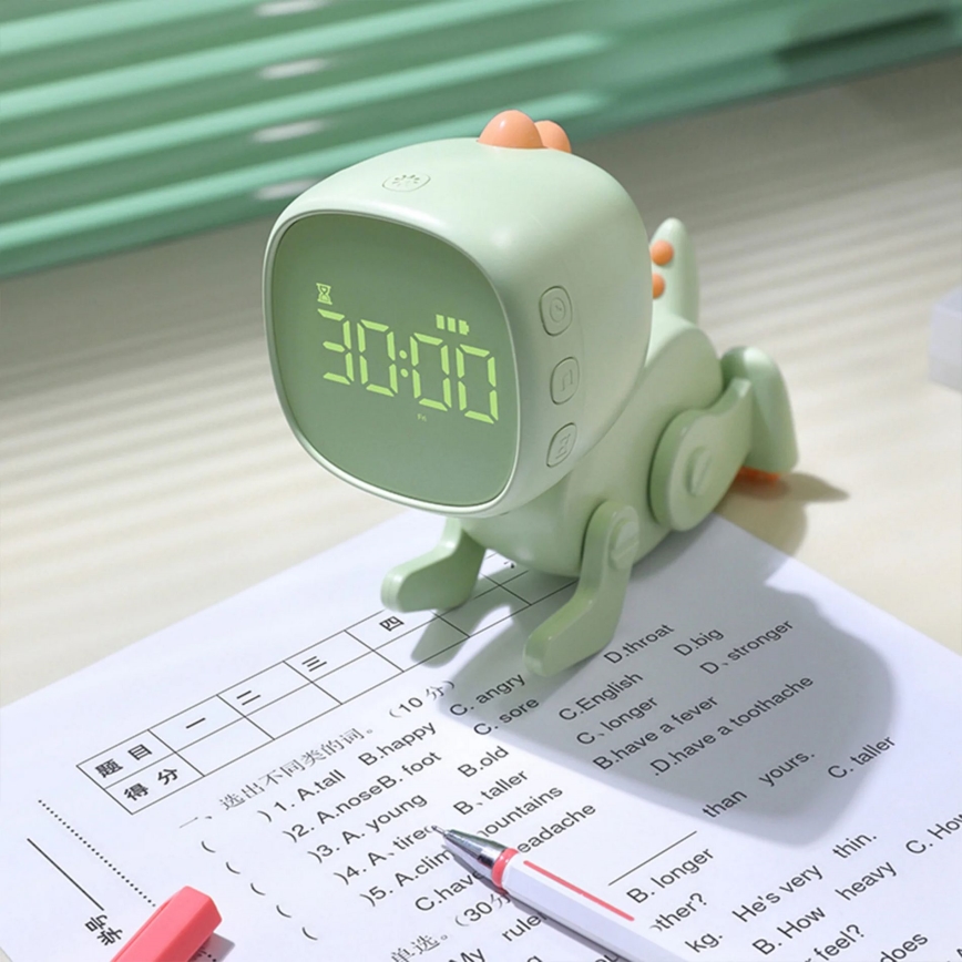Светодиодный детский RGBW-ночник с регулированием яркости и будильником ROBOT LED/1W/5V 1200 mAh