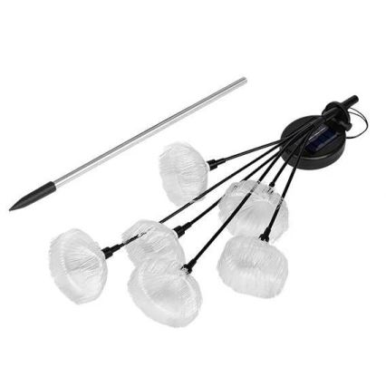 Светодиодный декоративный светильник на солнечной батарее LED/1,2V 3000K 80 см 600 mAh IP44