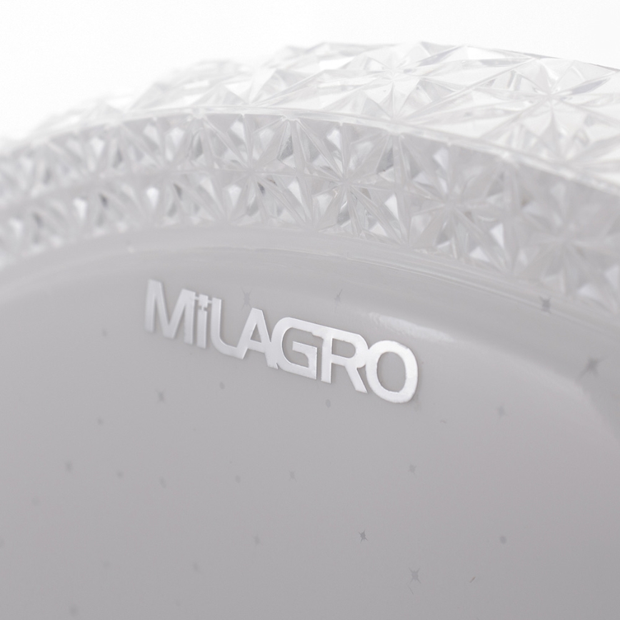 Светодиодный регулируемый потолочный светильник CRUZ LED/40W/230V 2000 лм + пульт дистанционного управления