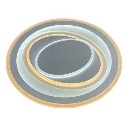 Светодиодный регулируемый потолочный светильник LED/100 Вт/230 В 3000-6500K + пульт дистанционного управления