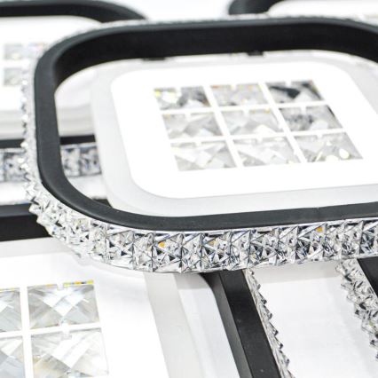 Светодиодная регулируемая накладная люстра LED/180W/230V 3000-6500K с пультом дистанционного управления