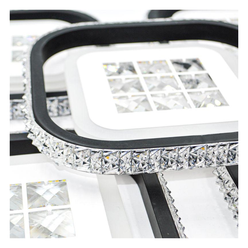 Светодиодная регулируемая накладная люстра LED/180W/230V 3000-6500K с пультом дистанционного управления