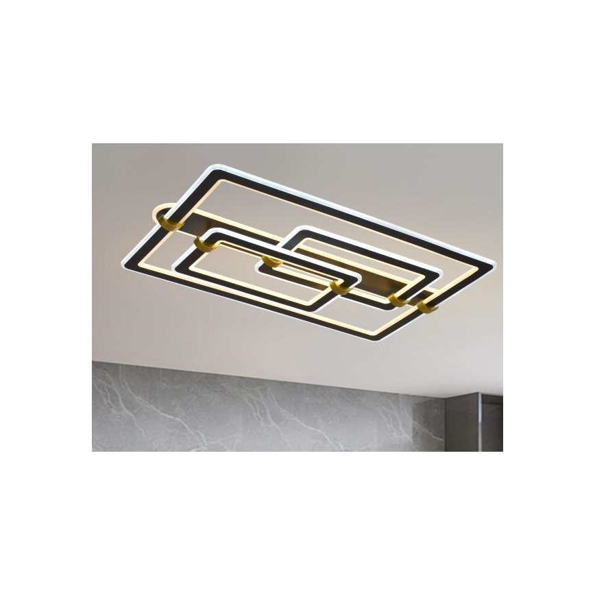 Светодиодный диммируемый потолочный светильник LED/280W/230V 3000-6500K + пульт дистанционного управления