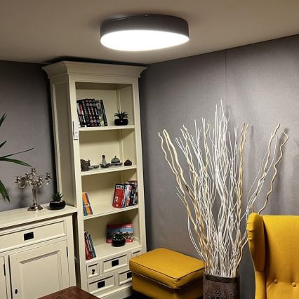 Светодиодный диммируемый потолочный светильник LED/48W/230V 2700-6500K Wi-Fi Tuya + пульт ДУ