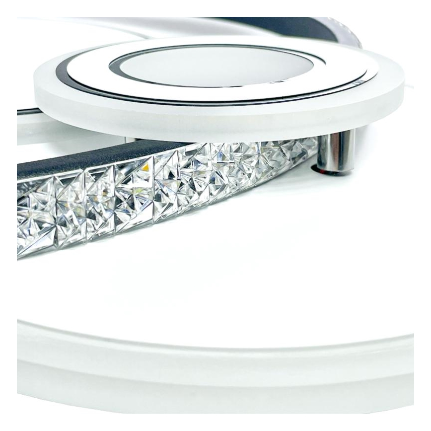 Светодиодная регулируемая накладная люстра LED/80W/230V 3000-6500K с пультом дистанционного управления