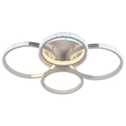 Светодиодная регулируемая накладная люстра LED/80Вт/230В 3000-6500К + пульт дистанционного управления