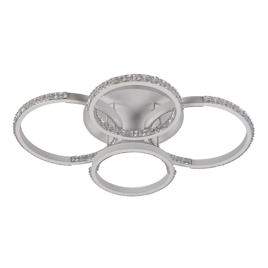 Светодиодная регулируемая накладная люстра LED/80Вт/230В 3000-6500К + пульт дистанционного управления