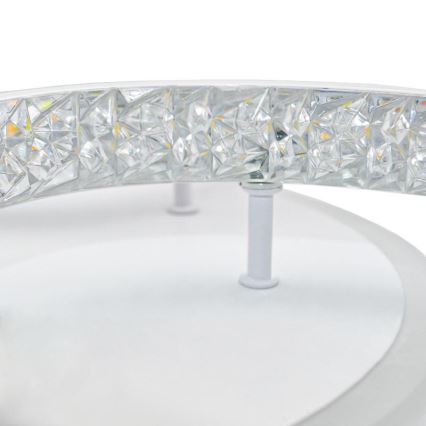 Светодиодная регулируемая накладная люстра LED/80Вт/230В 3000-6500К + пульт дистанционного управления