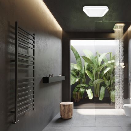 Светодиодный регулируемый потолочный светильник QUADRO LED/38W/230V 3000-6000K белый + пульт дистанционного управления