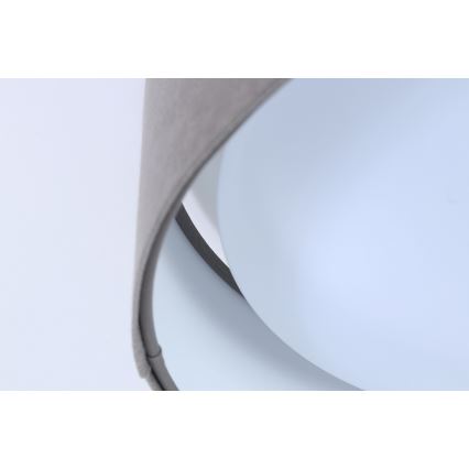 Светодиодный регулируемый потолочный светильник SMART GALAXY LED/24W/230V диаметр 44 см серый/белый 3000-6500K + пульт дистанционного управления