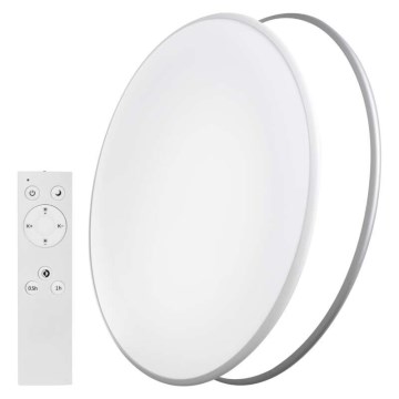 Светодиодный диммируемый потолочный светильник LED/24W/230V круглый 2700K-6500K + пульт ДУ