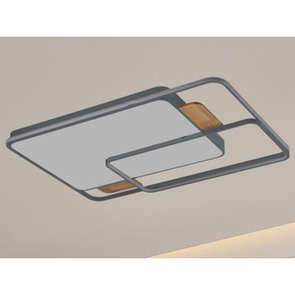 Светодиодный диммируемый потолочный светильник LED/280W/230V 3000-6500K + пульт дистанционного управления
