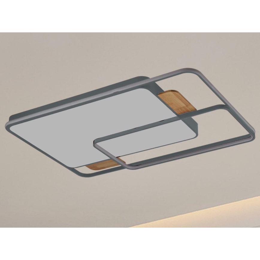 Светодиодный диммируемый потолочный светильник LED/280W/230V 3000-6500K + пульт дистанционного управления