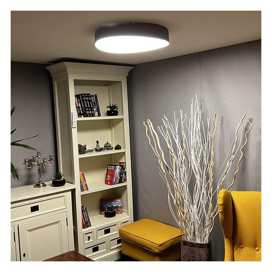 Светодиодный диммируемый потолочный светильник LED/48W/230V 2700-6500K Wi-Fi Tuya + пульт ДУ