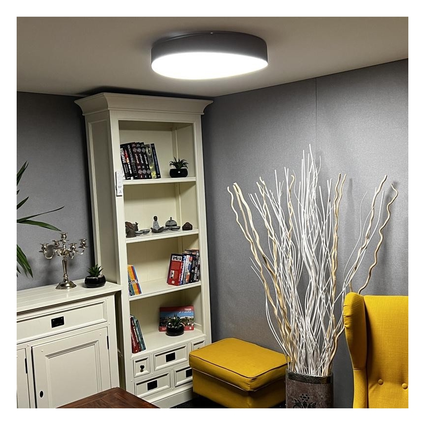 Светодиодный диммируемый потолочный светильник LED/48W/230V 2700-6500K Wi-Fi Tuya + пульт ДУ