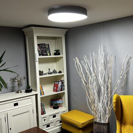 Светодиодный диммируемый потолочный светильник LED/48W/230V 2700-6500K Wi-Fi Tuya + пульт ДУ