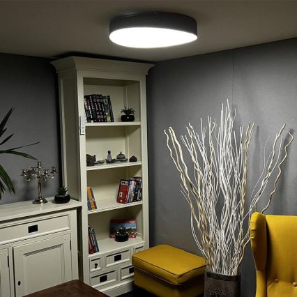 Светодиодный диммируемый потолочный светильник LED/48W/230V 2700-6500K Wi-Fi Tuya + пульт ДУ