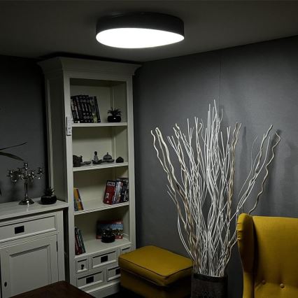 Светодиодный диммируемый потолочный светильник LED/48W/230V 2700-6500K Wi-Fi Tuya + пульт ДУ