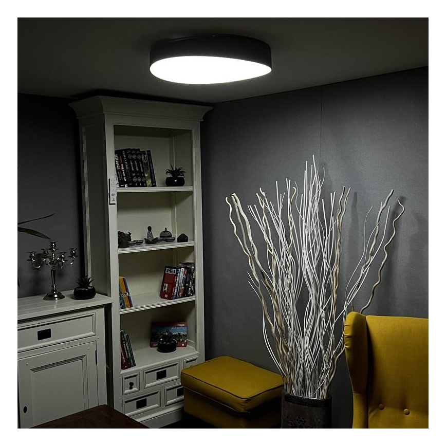 Светодиодный диммируемый потолочный светильник LED/48W/230V 2700-6500K Wi-Fi Tuya + пульт ДУ