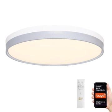 Светодиодный диммируемый потолочный светильник LED/48W/230V 2700-6500K Wi-Fi Tuya + пульт ДУ