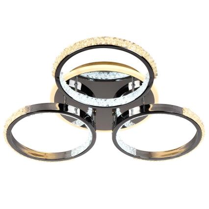 Светодиодная регулируемая накладная люстра LED/60Вт/230В 3000-6500К + пульт дистанционного управления