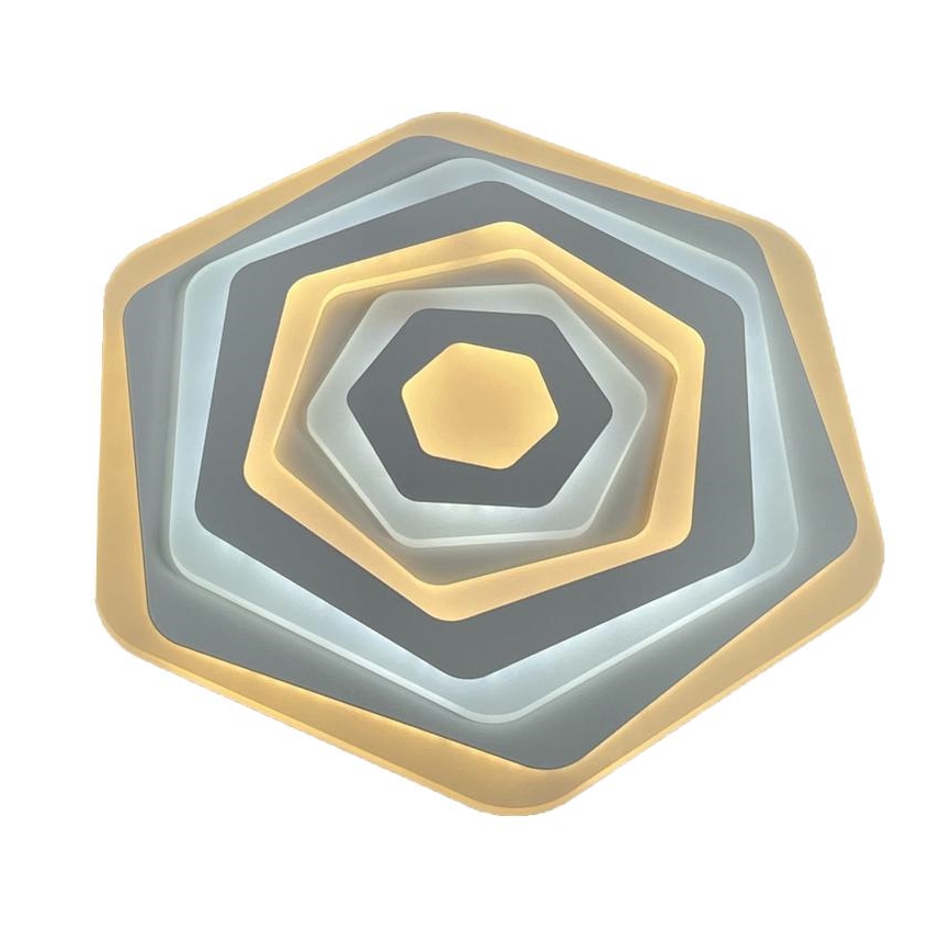 Светодиодный регулируемый потолочный светильник LED/95 Вт/230 В 3000-6500K с дистанционным управлением