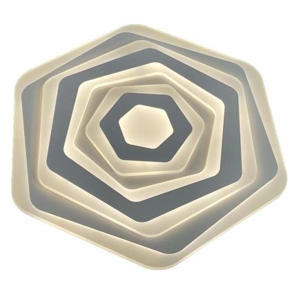 Светодиодный регулируемый потолочный светильник LED/95 Вт/230 В 3000-6500K с дистанционным управлением