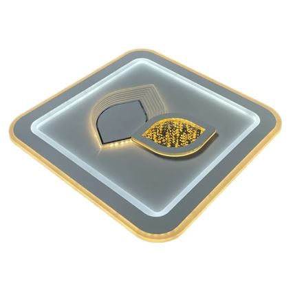 Светодиодный регулируемый потолочный светильник LED/95 Вт/230 В 3000-6500K с дистанционным управлением