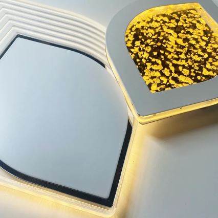 Светодиодный регулируемый потолочный светильник LED/95 Вт/230 В 3000-6500K с дистанционным управлением