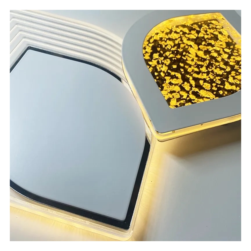 Светодиодный регулируемый потолочный светильник LED/95 Вт/230 В 3000-6500K с дистанционным управлением