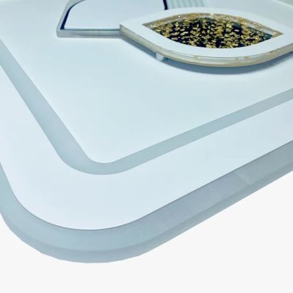 Светодиодный регулируемый потолочный светильник LED/95 Вт/230 В 3000-6500K с дистанционным управлением