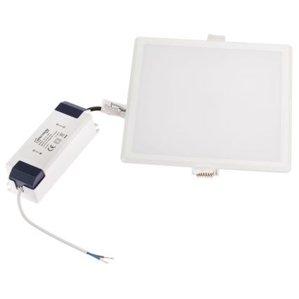 Светодиодный диммируемый встраиваемый светильник ALGINE LED/12W/230V Wi-Fi Tuya квадратный