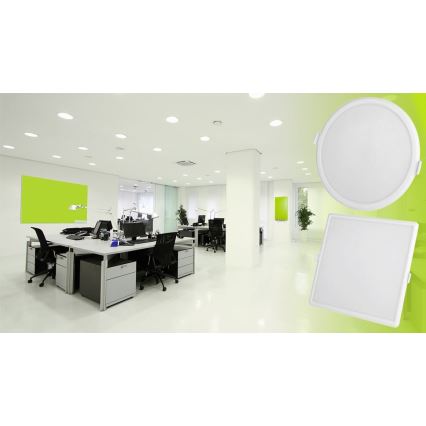 Светодиодный диммируемый встраиваемый светильник ALGINE LED/6W/230V Wi-Fi Tuya круглый