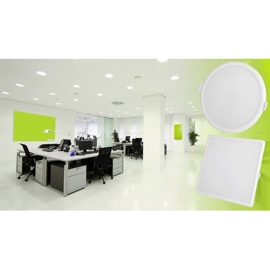 Светодиодный диммируемый встраиваемый светильник ALGINE LED/6W/230V Wi-Fi Tuya круглый