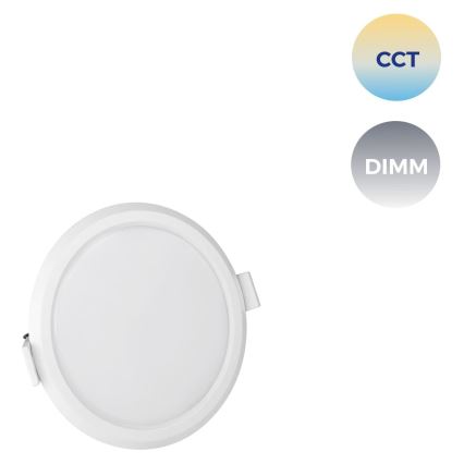Светодиодный диммируемый встраиваемый светильник ALGINE LED/6W/230V Wi-Fi Tuya круглый