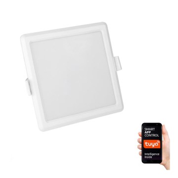 Светодиодный диммируемый встраиваемый светильник ALGINE LED/6W/230V Wi-Fi Tuya квадратный