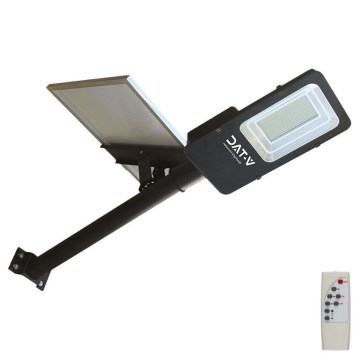 Светодиодный гибридный уличный фонарь на солнечной батарее с регулированием яркости LED/50W/230V 4000K IP65 50000 mAh + дистанционное управление