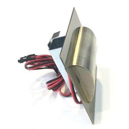 Светодиодный лестничный светильник DECORUS LED/1,2W/12V 3000K латунь